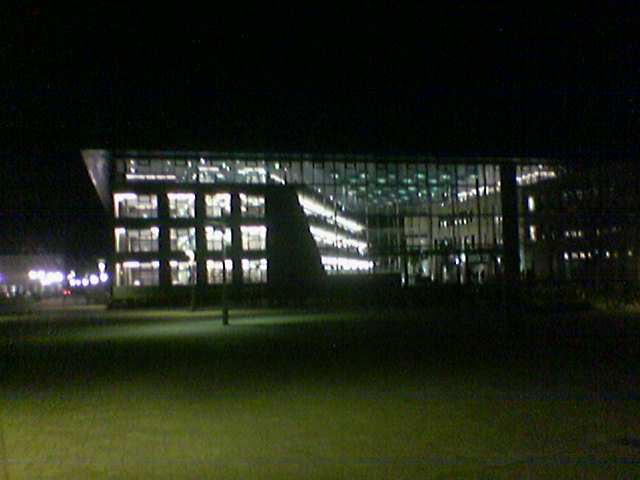 Knihovna v noci